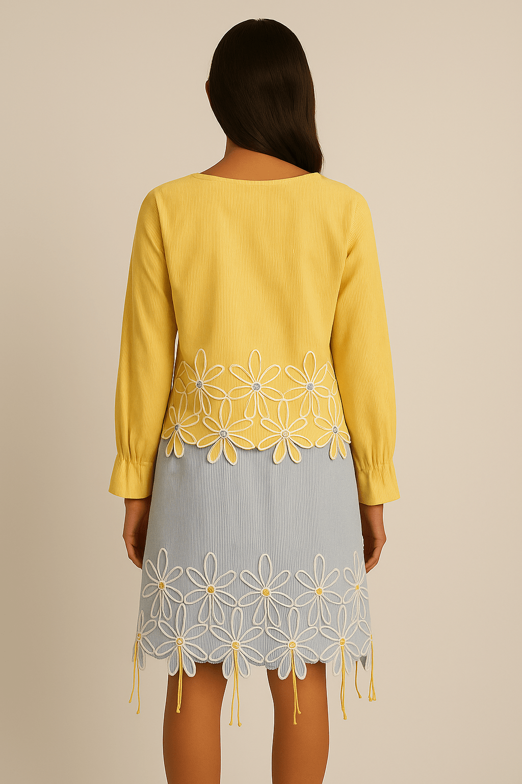 Butter Yellow Daisy Top - Erised
