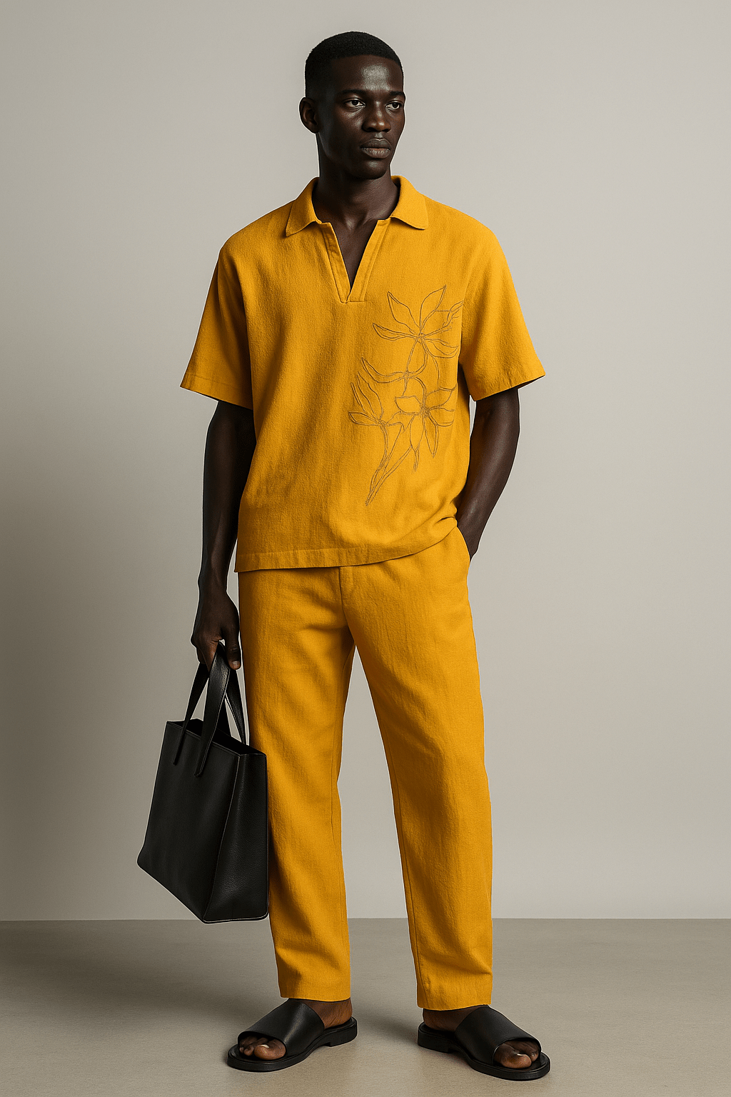 Embroidered Loose Knit Shirt - Mango - erised pret