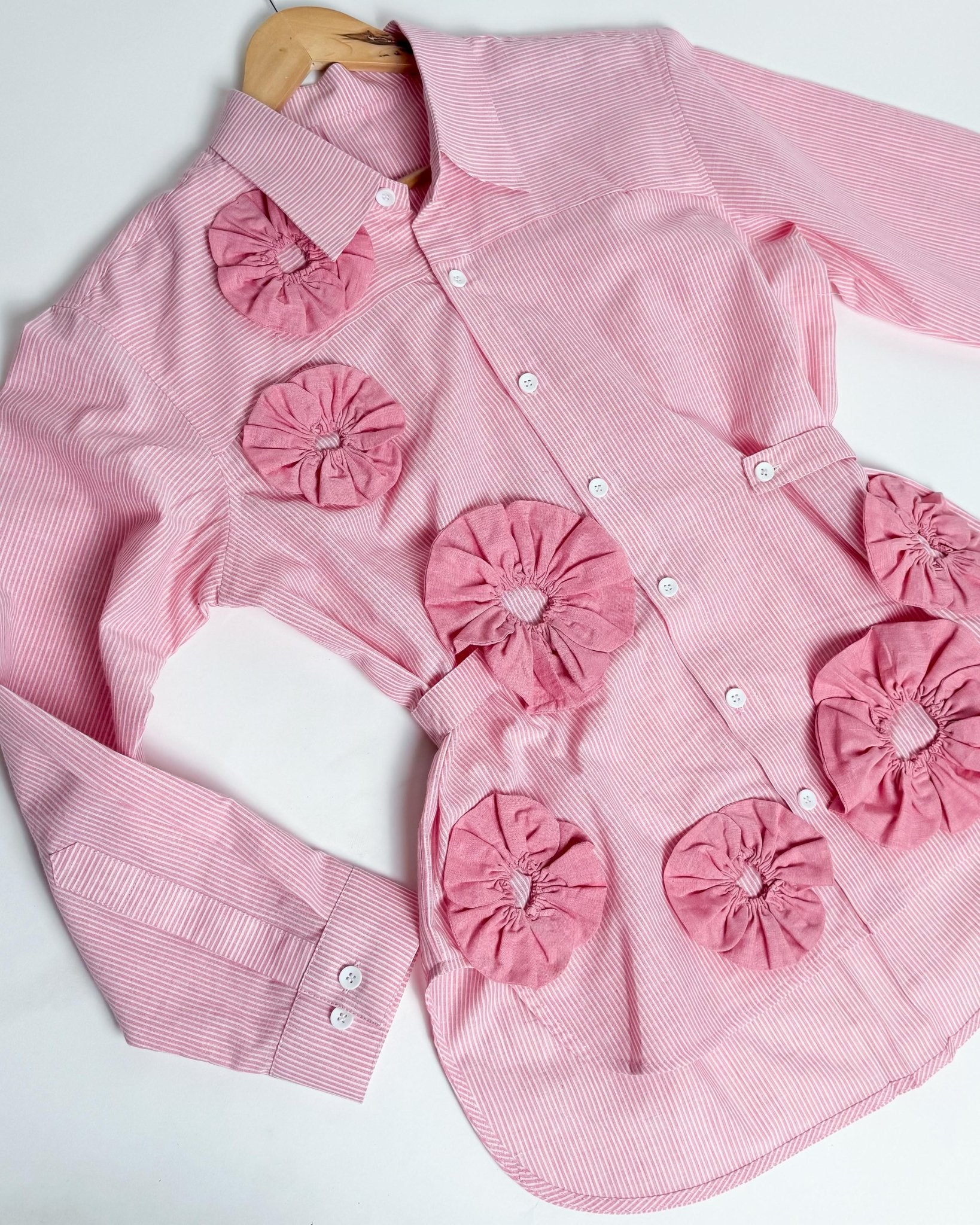 Rosette Woman Pinstripe Shirt - erised pret