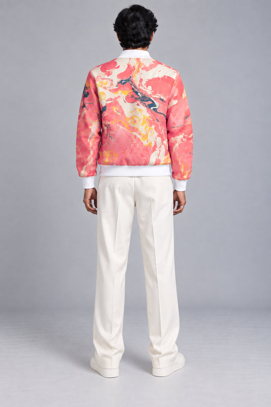 Bomber Jacket - Geranium