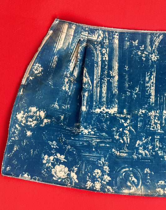 Roman reverie denim skirt