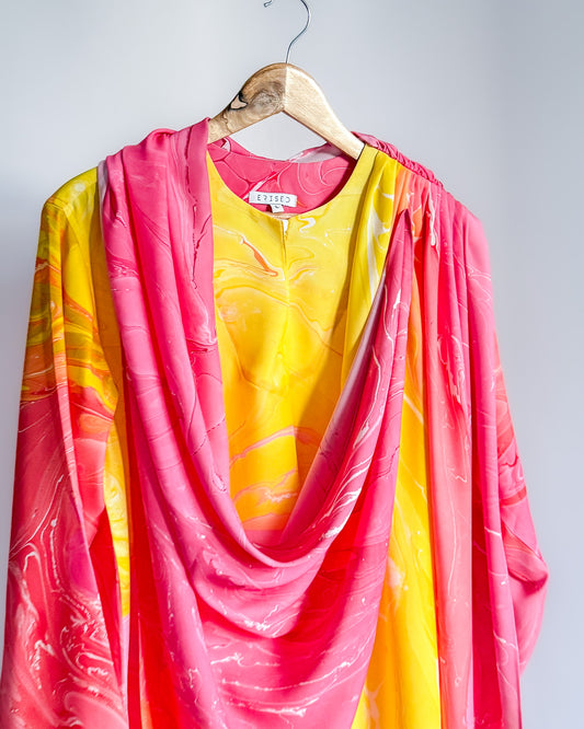 Kurta - Gulnaar Saffron