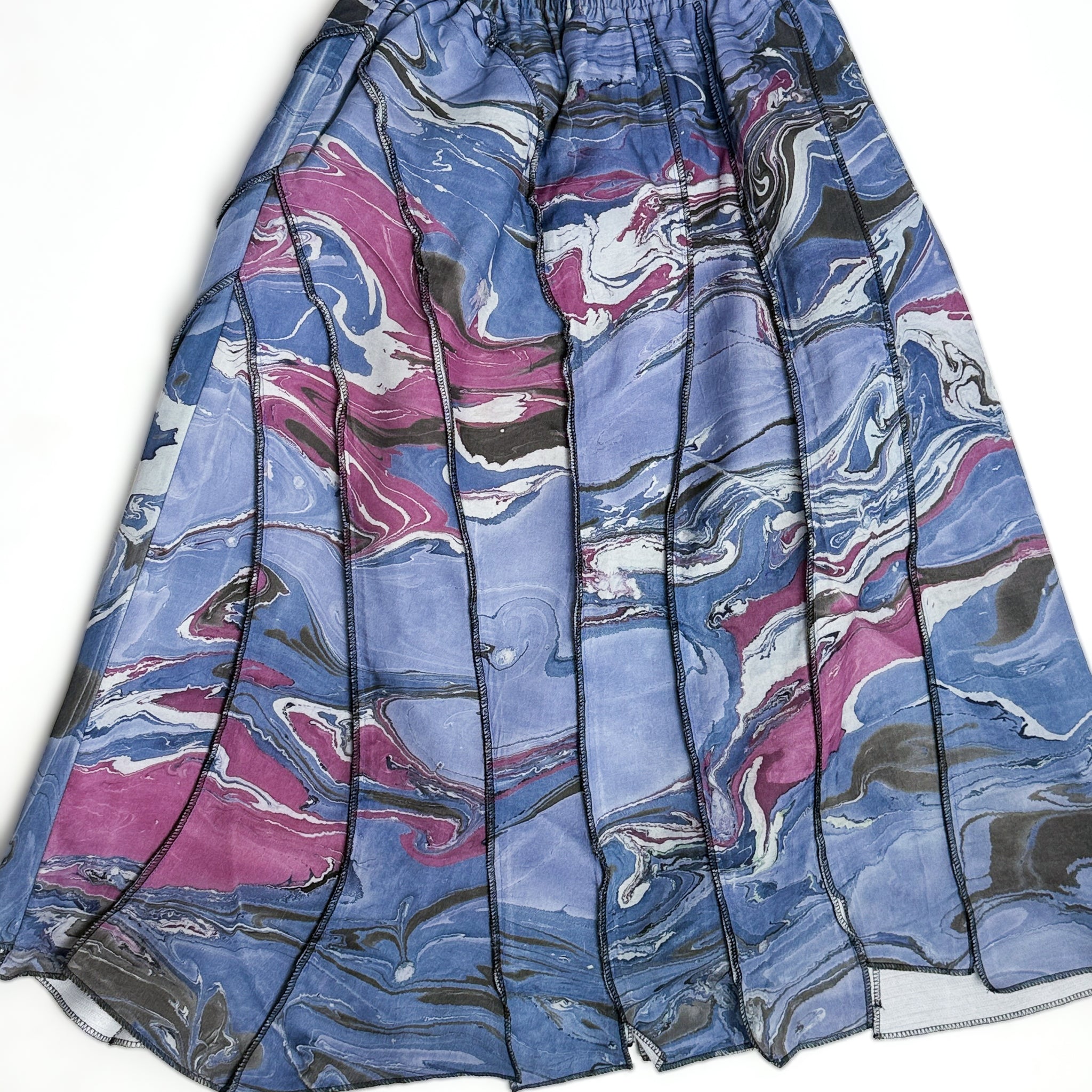 Damson – Long Style-Lined Skirt