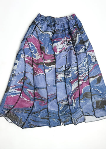 Damson – Long Style-Lined Skirt