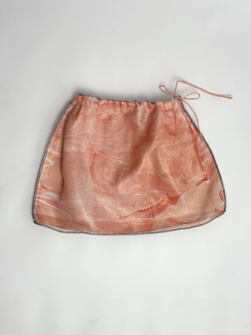 Poppies – Organza Short Skirt