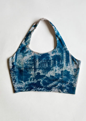 Odyssey Halter Top - Handmade Sunprinted