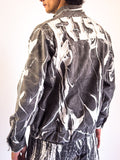 Charcoal Denim Biker Jacket - Limited Edition - erised pret