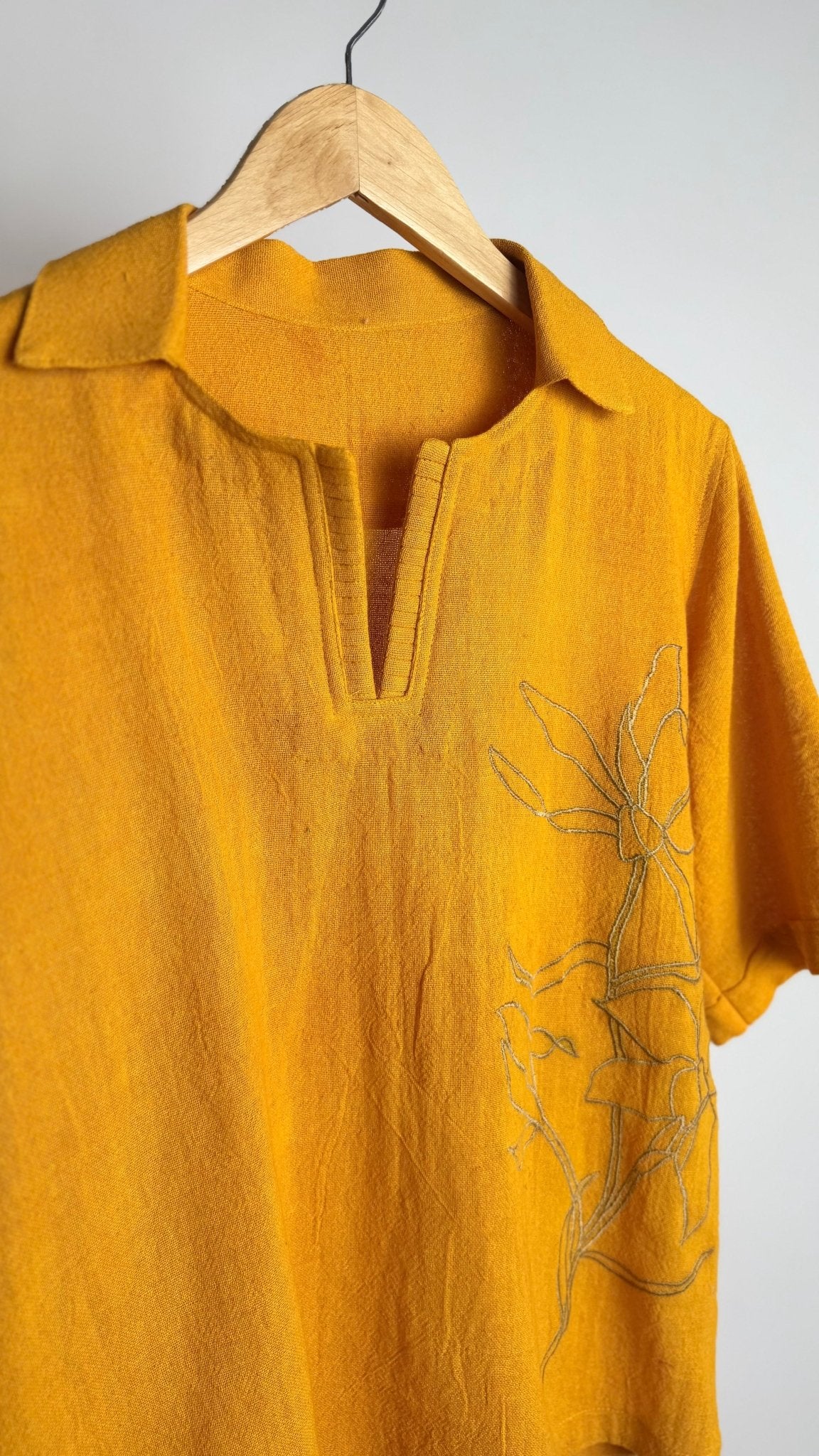 Embroidered Loose Knit Shirt - Mango - erised pret