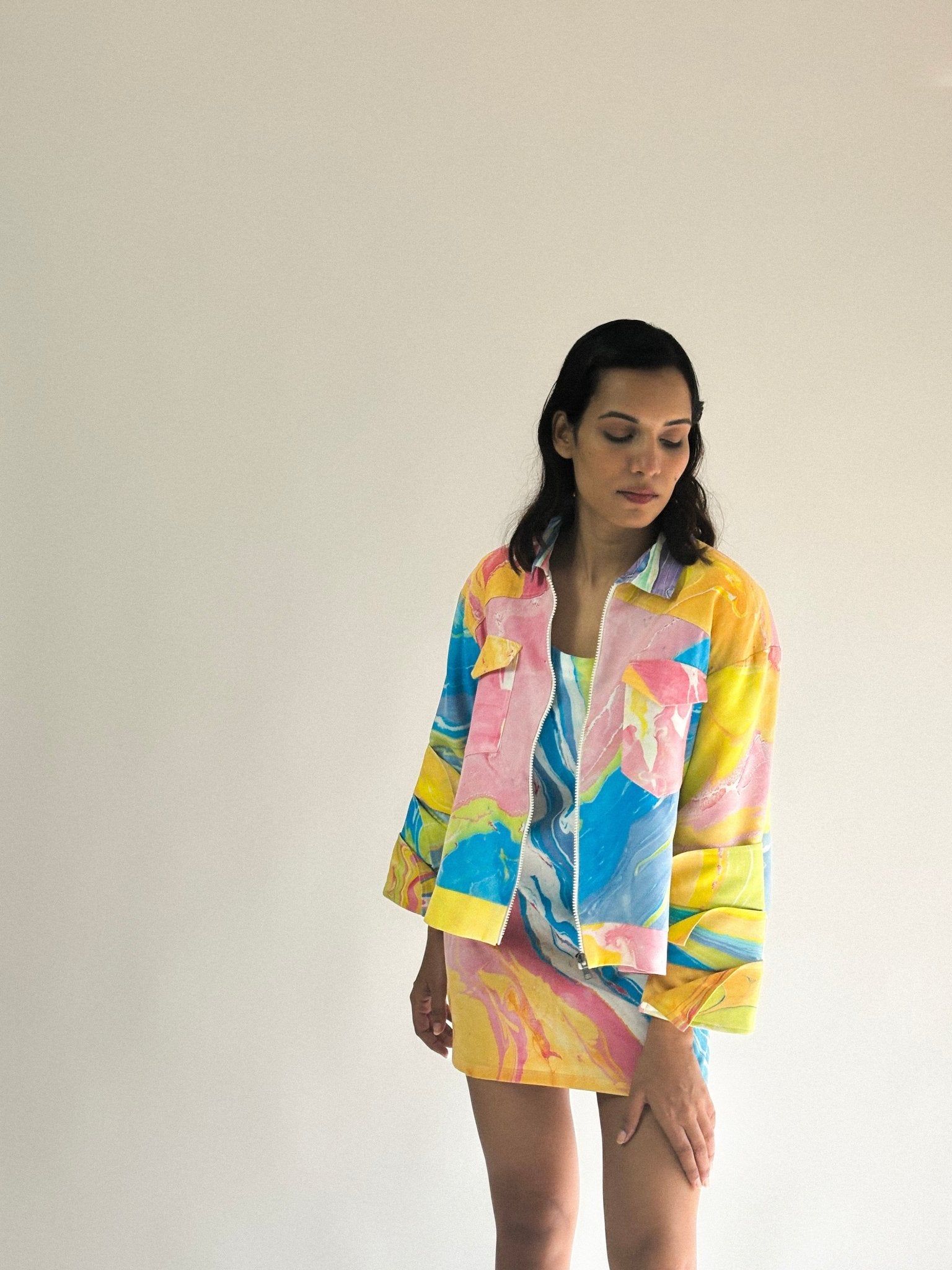 Layer Cuff Jacket - CandyFloss - erised pret