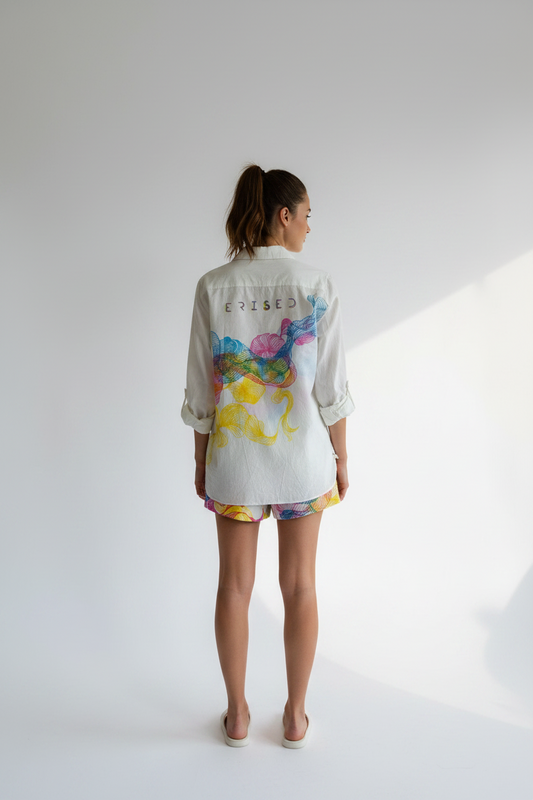 Relaxed Fit Long Sleeved Shirt - Zen Flow