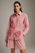 Rosette Woman Pinstripe Shirt - erised pret